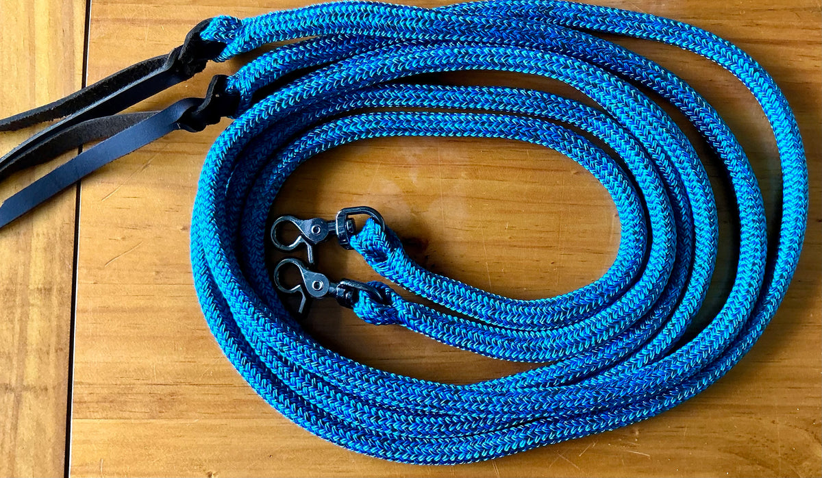 6ft Split Reins with trigger snaps