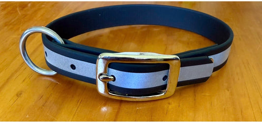 Biothane Reflective Dog Collar 20mm